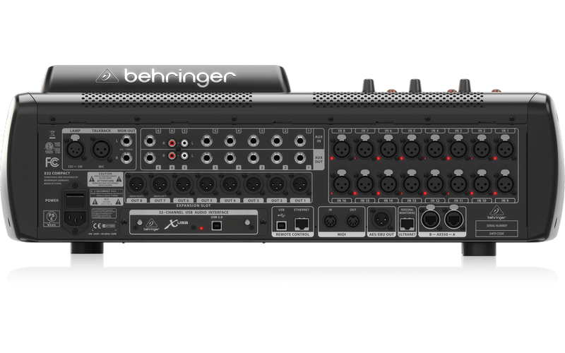 BEHRINGER X32 COMPACT - цифровой программируемый микшерный пульт