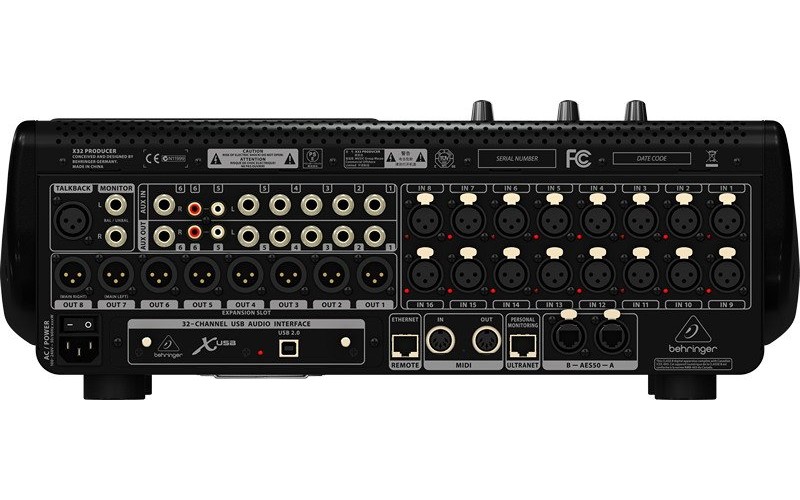 BEHRINGER X32 PRODUCER - цифровой программируемый микшерный пульт