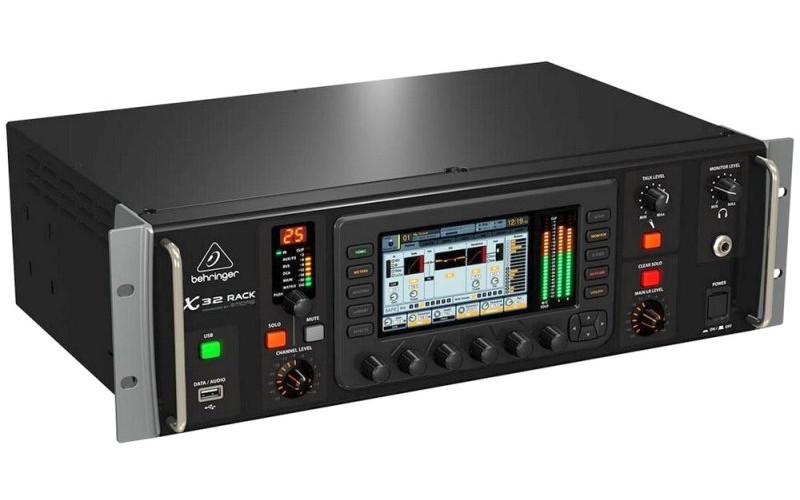 Behringer X32 RACK- цифровой микшер, 40-каналов, 25 шин, 8 стрео FX слотов