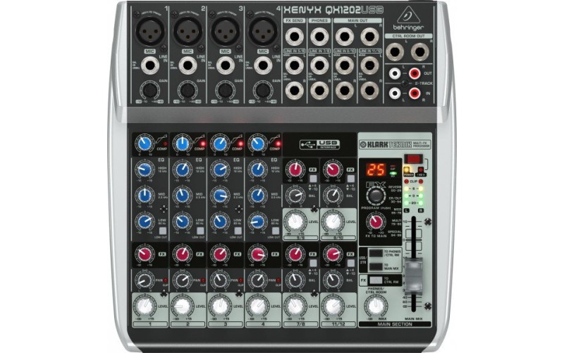 BEHRINGER XENYX QX1202USB микшерный пульт