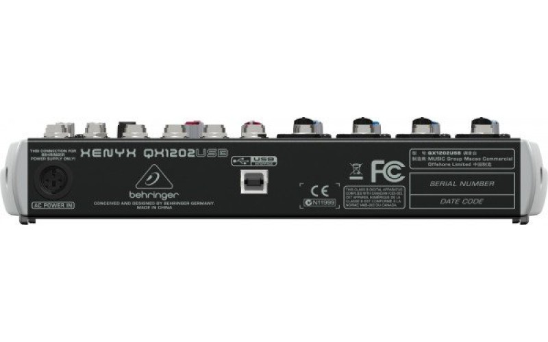 BEHRINGER XENYX QX1202USB микшерный пульт
