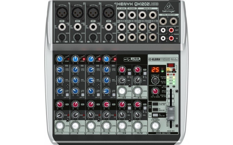 BEHRINGER XENYX QX1202USB микшерный пульт
