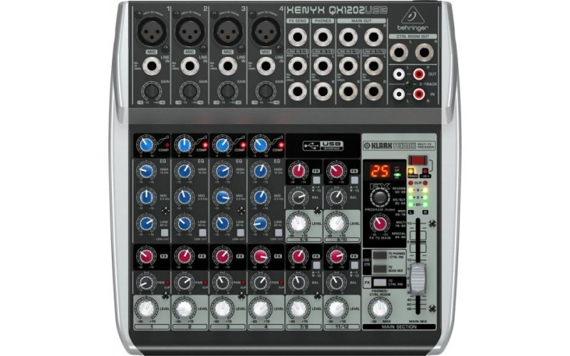 BEHRINGER XENYX QX1202USB микшерный пульт