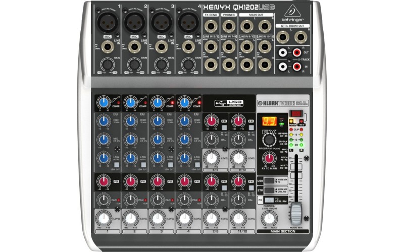 BEHRINGER XENYX QX1202USB микшерный пульт