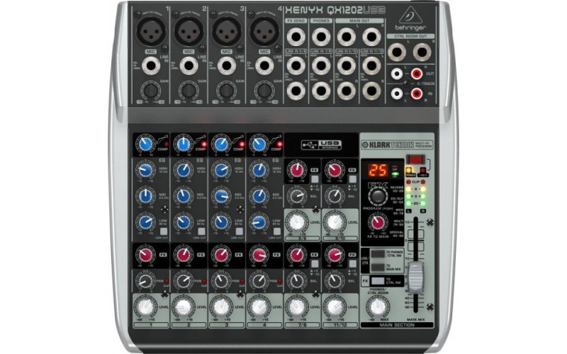 BEHRINGER XENYX QX1202USB микшерный пульт