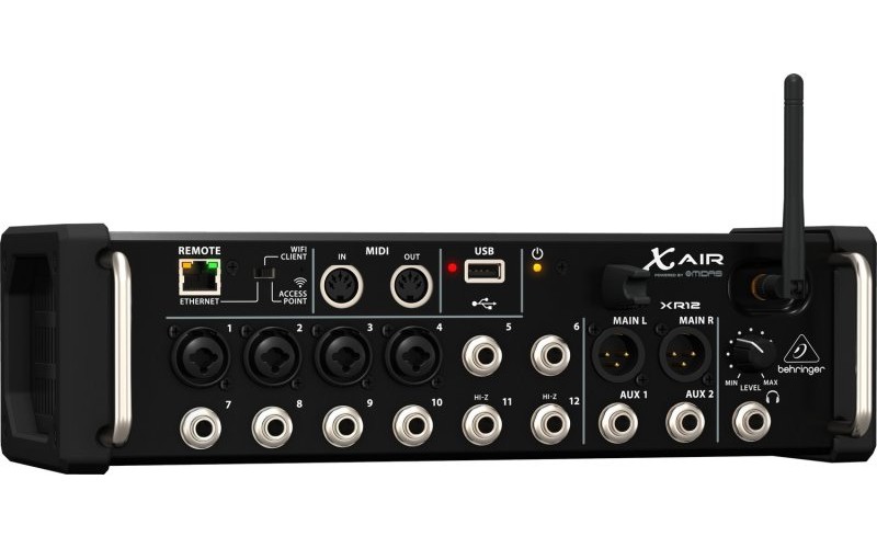 Behringer XR12 - цифровой рэковый микшер 12 каналов