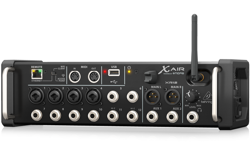 Behringer XR12 - цифровой рэковый микшер 12 каналов