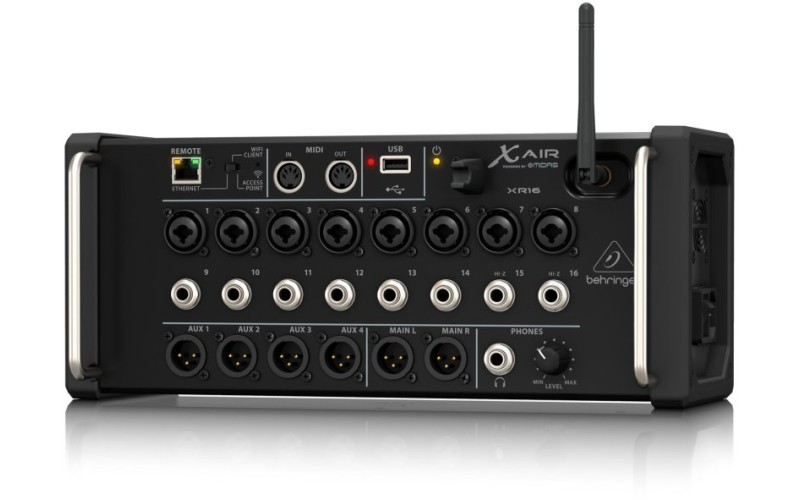 BEHRINGER XR16 - цифровой рэковый микшер 16 каналов