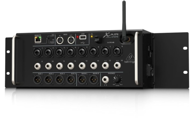 BEHRINGER XR16 - цифровой рэковый микшер 16 каналов