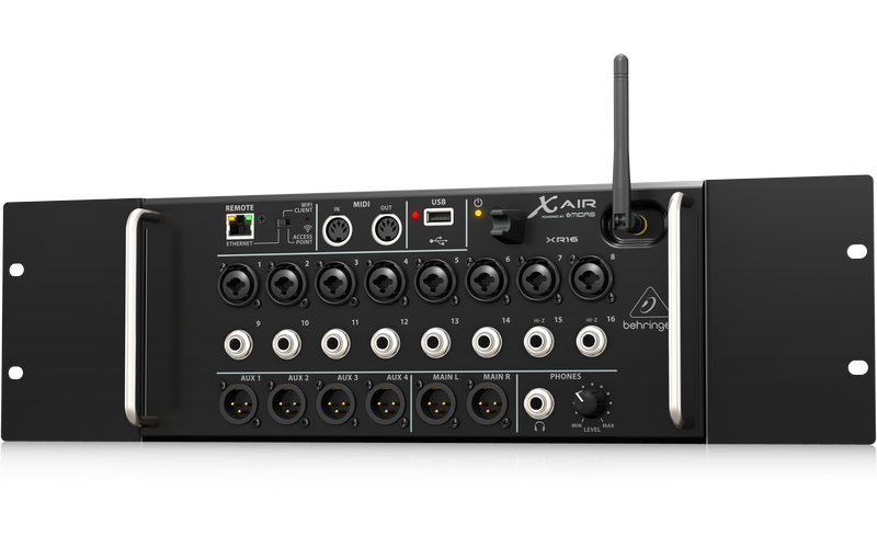 BEHRINGER XR16 - цифровой рэковый микшер 16 каналов