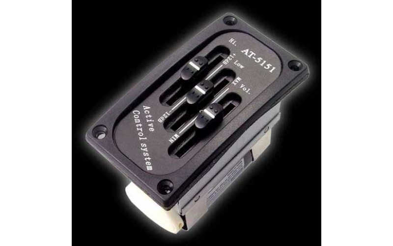 BELCAT AT-5151 Звукосниматель с двухполосным эквалайзером, врезной