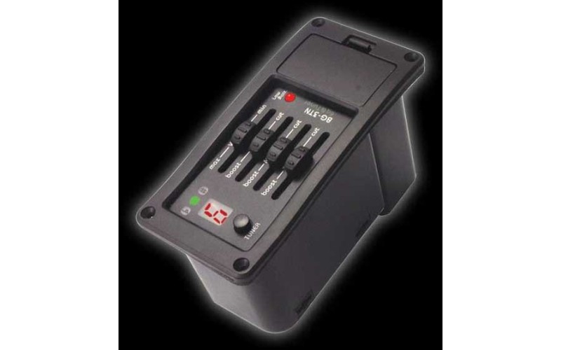 BELCAT BG-3TN Звукосниматель с трехполосным эквалайзером и тюнером, врезной