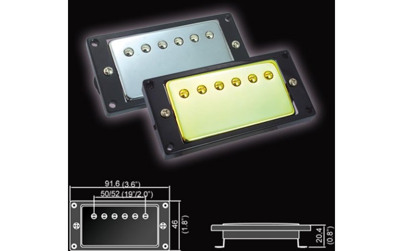BELCAT BH-20(GD)Bridge Звукосниматель магнитный, хамбакер, бриджевый, золото