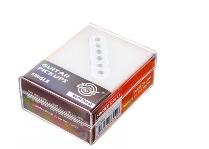BELCAT BS-01Middle-WH Звукосниматель магнитный, сингл, средний, белый