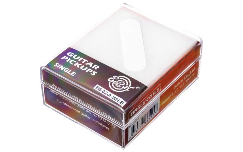 BELCAT BS-02ABridge-WH Звукосниматель магнитный, сингл, бриджевый, белый