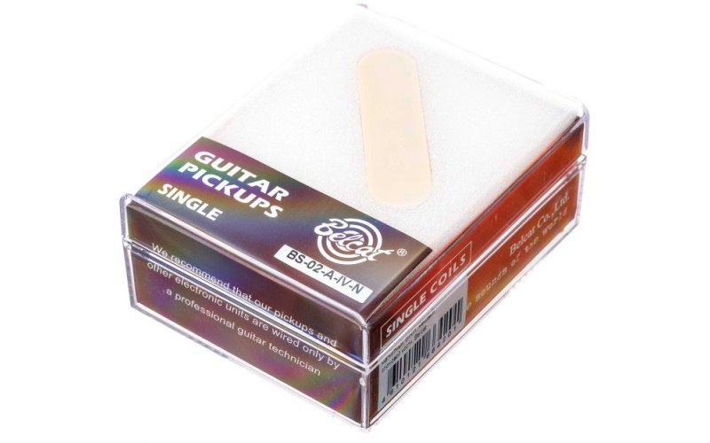 BELCAT BS-02ANeck-IVY Звукосниматель магнитный, сингл, нековый, слоновой кости