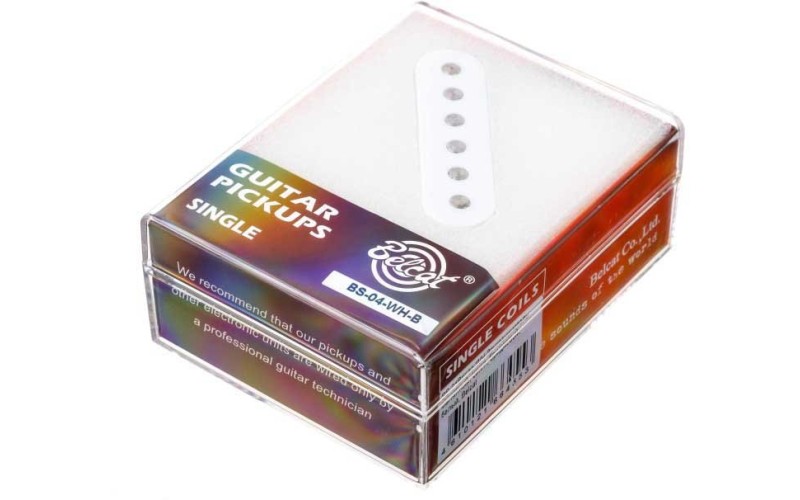 BELCAT BS-04Bridge-WH Звукосниматель магнитный, сингл, бриджевый, белый