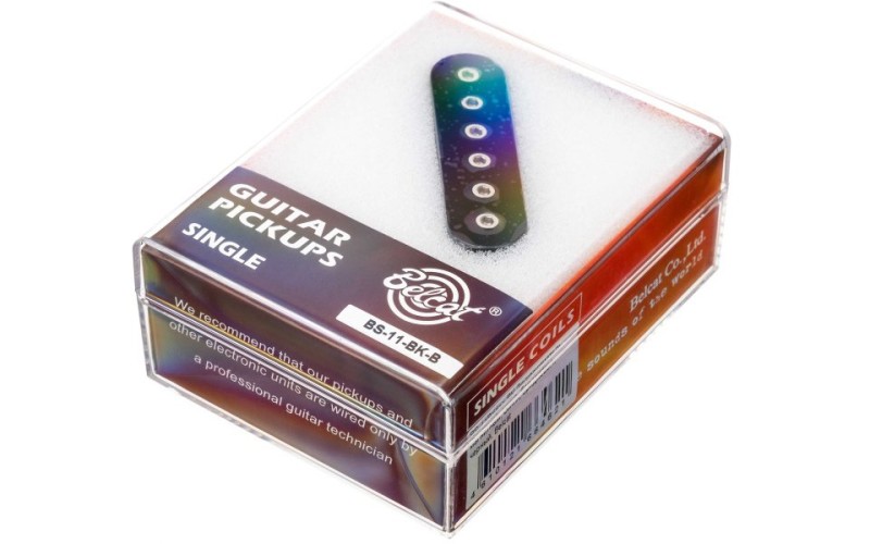 BELCAT BS-11Bridge-BK Звукосниматель магнитный, сингл, бриджевый, черный