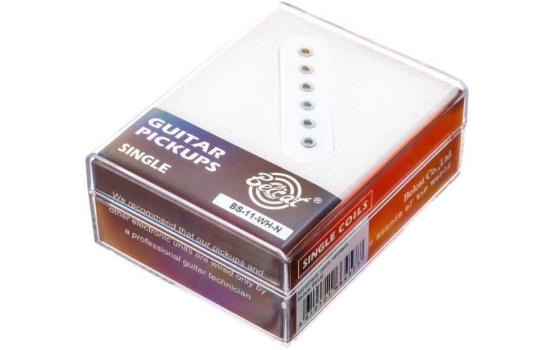 BELCAT BS-11Neck-WH Звукосниматель магнитный, сингл, нековый, белый