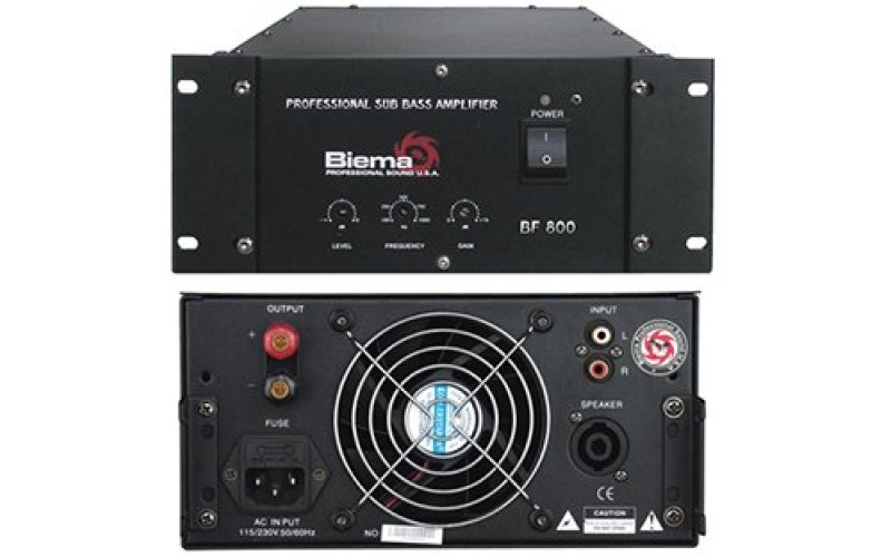 Biema BF800 Басовый усилитель мощности, 800Вт