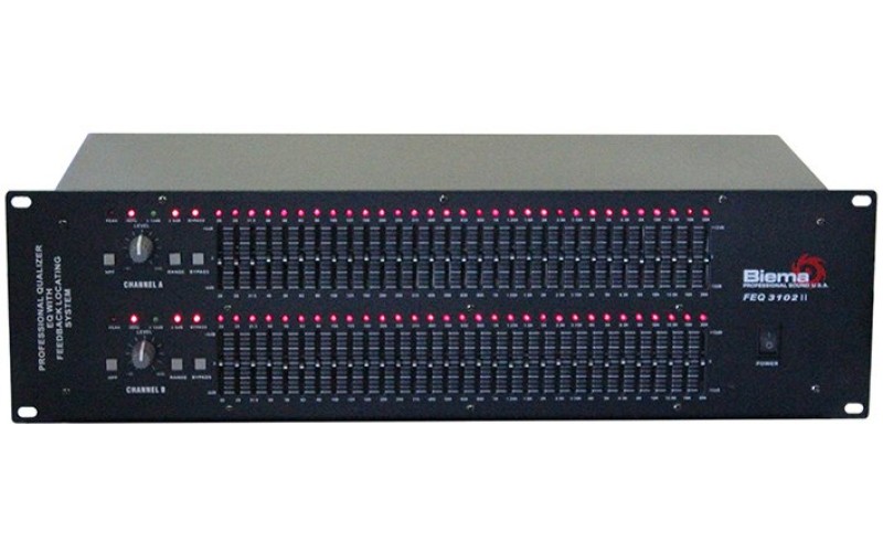 Biema FEQ3102II Графический эквалайзер, 31х2 канала