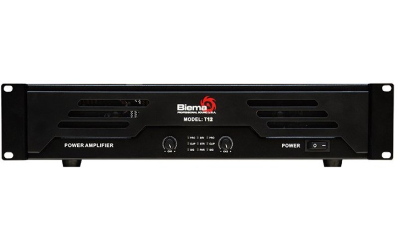 Biema T12 Усилитель мощности, 1200+1200Вт
