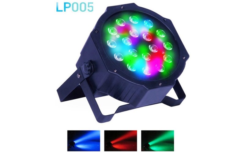 Big Dipper LP005 Светодиодный прожектор смены цвета (колорчэнджер), RGB 18*1Вт