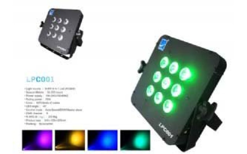 Big Dipper LPC001 Светодиодный прожектор заливающего света RGBW 9*8 Вт