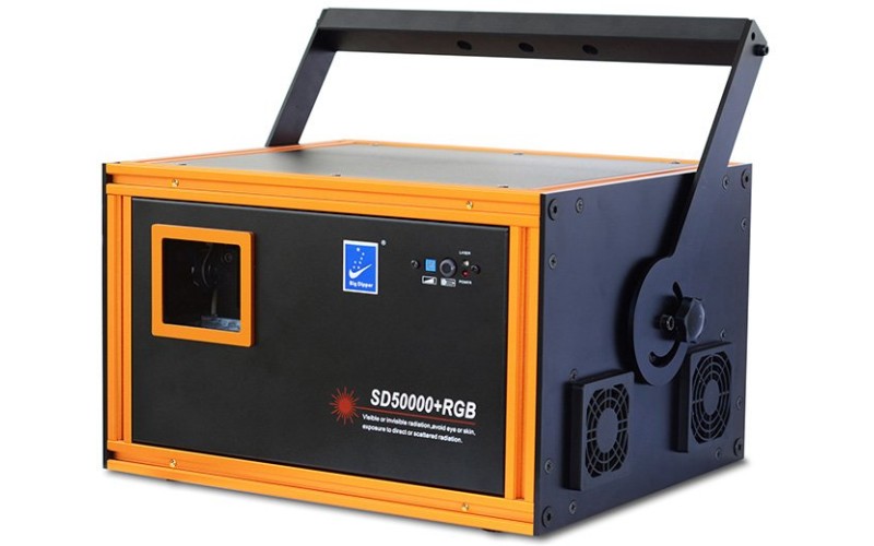Big Dipper SD50000+RGB Лазерный проектор, анимационный, полноцветный