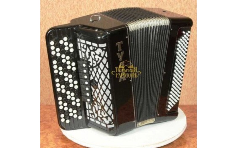 Тульская гармонь БН-12-2 - БАЯН ТУЛА многотембровый трехголосный 55х120/50-III-7