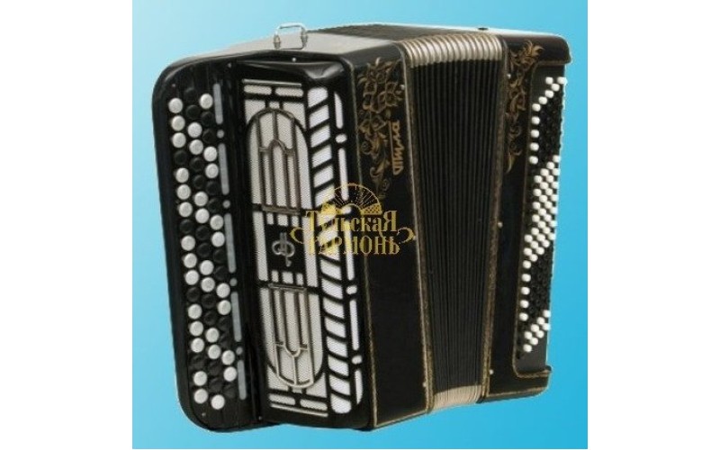 Тульская гармонь БН-39-2 - БАЯН ТУЛА-210двухголосный 55x100-II