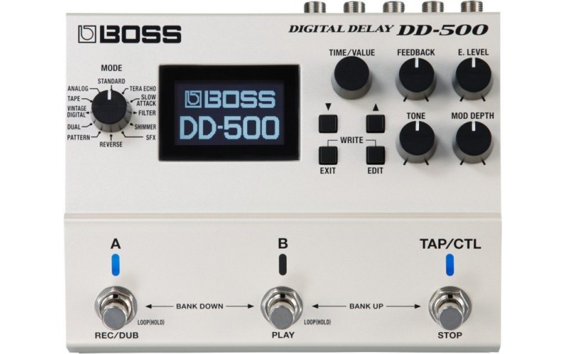 BOSS DD-500 digital delay - процессор эффектов задержки