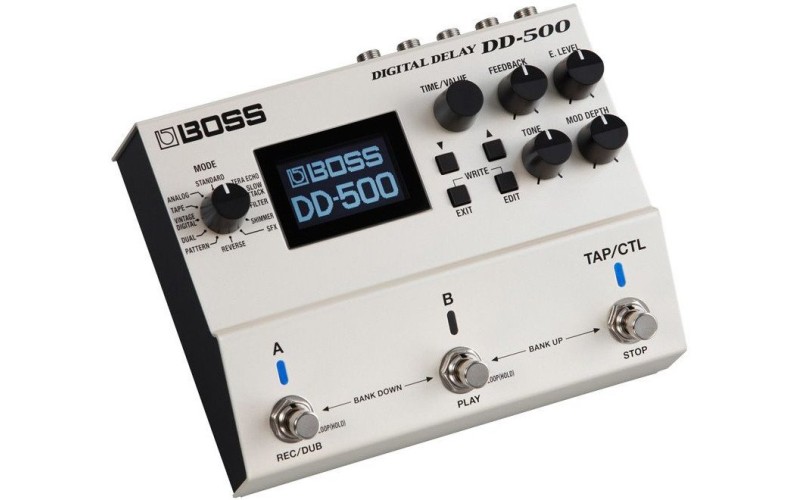 BOSS DD-500 digital delay - процессор эффектов задержки