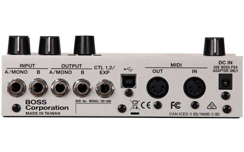 BOSS DD-500 digital delay - процессор эффектов задержки