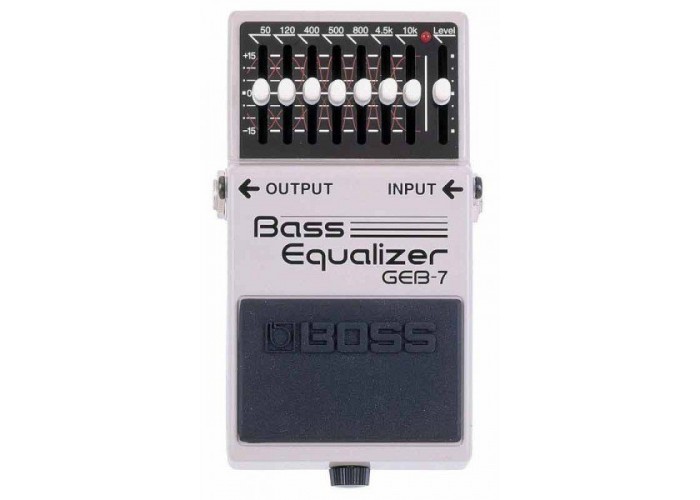 BOSS GEB-7 Bass Equalizer педаль для бас-гитары