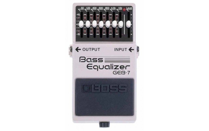BOSS GEB-7 Bass Equalizer педаль для бас-гитары