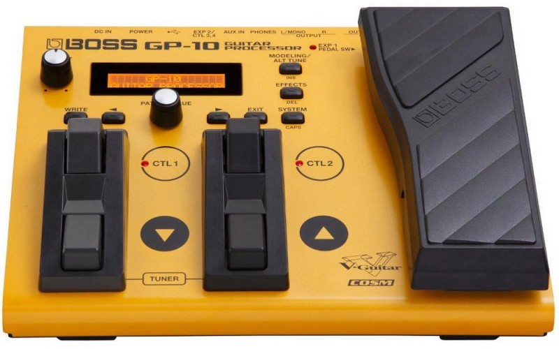 BOSS GP-10S - гитарный процессор без GK датчика в комплекте