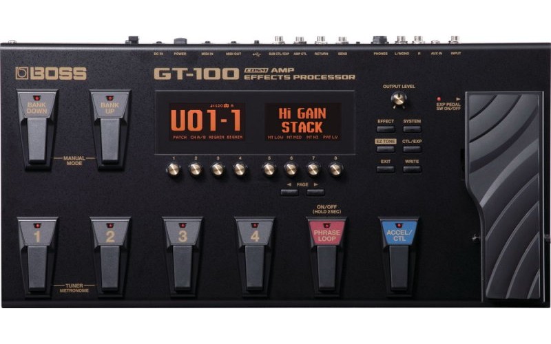 BOSS GT-100 - процессор гитарный
