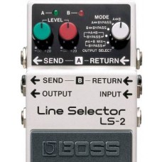 BOSS LS-2 Line Selector педаль для электро и бас гитар