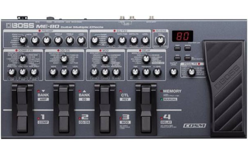 BOSS ME-80 гитарный процессор эффектов