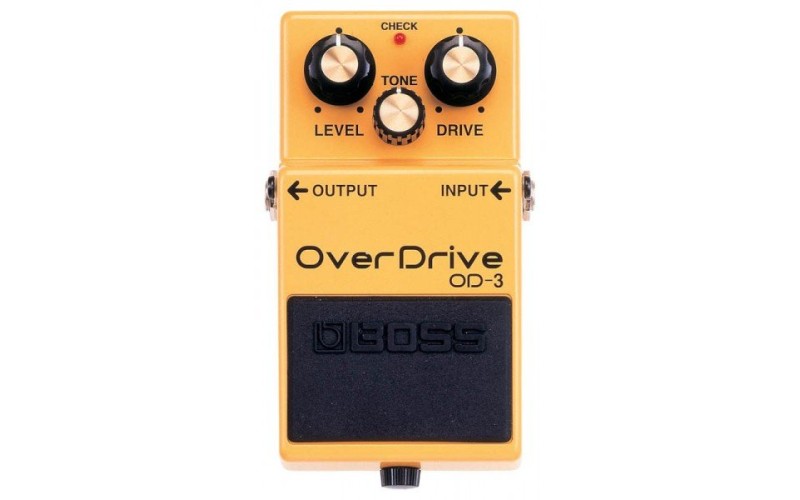 BOSS OD-3 OverDrive педаль для электрогитары