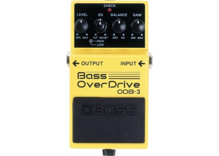 BOSS ODB-3 OverDrive педаль для бас-гитары