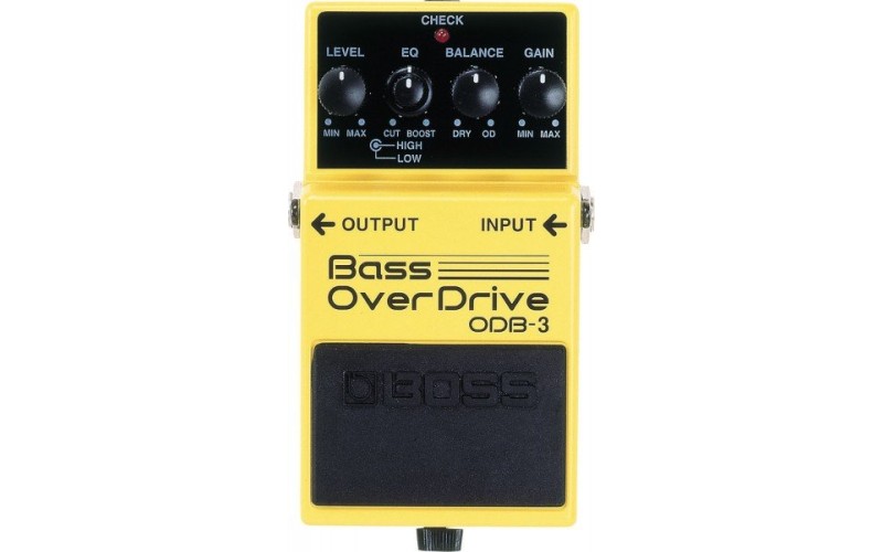BOSS ODB-3 OverDrive педаль для бас-гитары