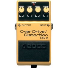 BOSS OS-2 OverDrive/Distortion педаль для электрогитары