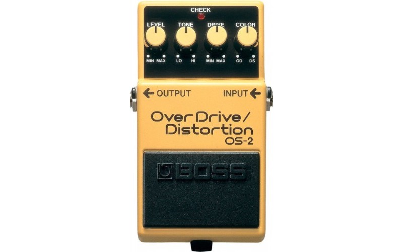 BOSS OS-2 OverDrive/Distortion педаль для электрогитары