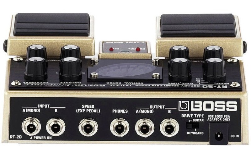 BOSS RT-20 rotary ensemble - педаль Лесли