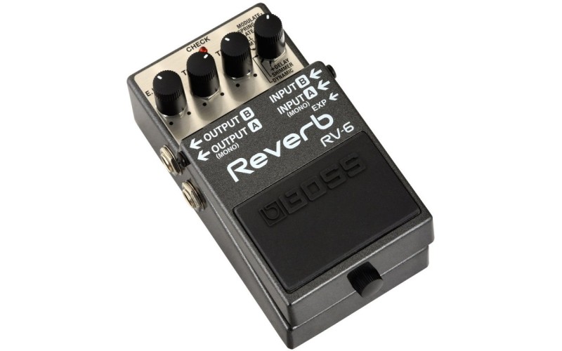 BOSS RV-6 reverb - гитарная педаль эффекта ревер