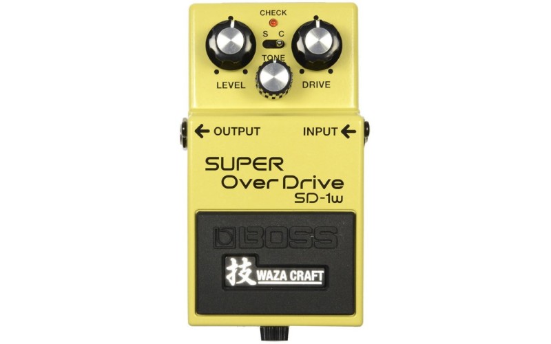 BOSS SD-1W super overdrive waza craft - гитарная педаль