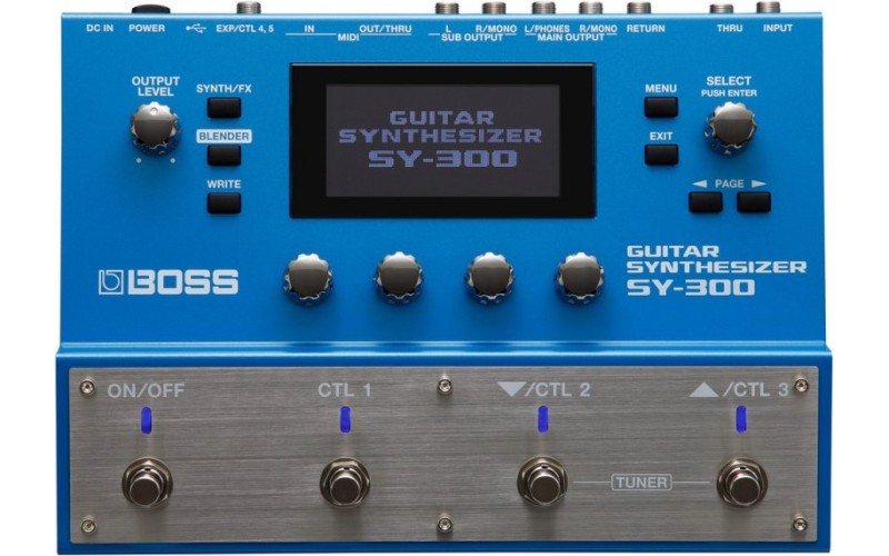 BOSS SY-300 guitar synthesizer - гитарный синтезатор
