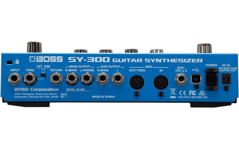 BOSS SY-300 guitar synthesizer - гитарный синтезатор